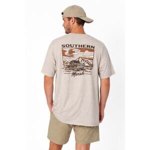 Southern Marsh High Desert Rodeo Tee 2XL Beige Off Roading Graphic T-Shirt